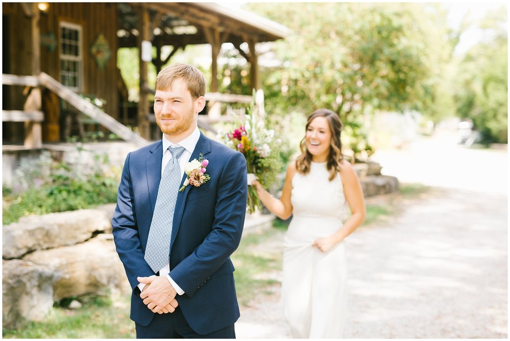 Elizabeth Chris A Colorful Green Door Gourmet Wedding