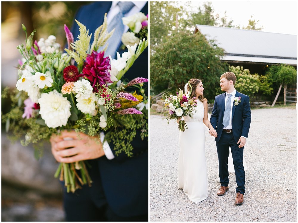 Elizabeth Chris A Colorful Green Door Gourmet Wedding